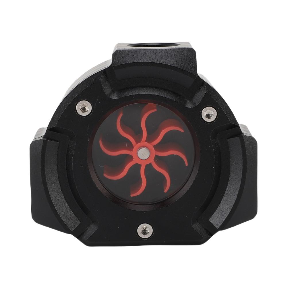 Computer Water Flow Meter G14 Thread 8 Blades Compact PC Water Cooling System Flow Indicator