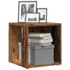 VidaXL Side Table Old Wood 33x33x34 Cm Engineered Wood, Side Cabinet, Corner Shelf, Cabinet, Cupboard 856716