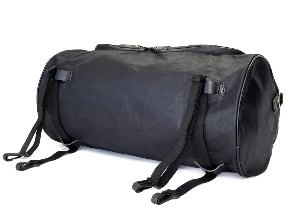 LONGRIDE Heritage Tail Duffle Bag Black CUS141WBLA (32L)