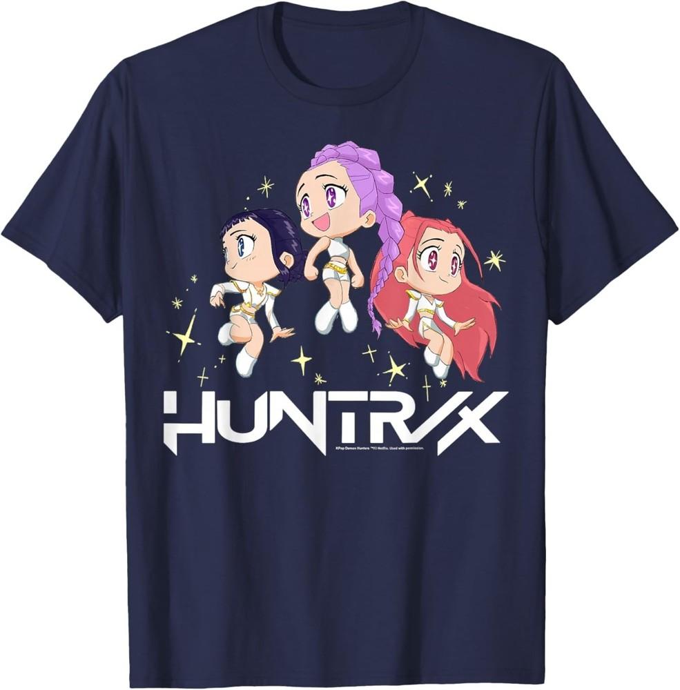 Футболка Halloween Huntrix Chibi Sparks Групповой снимок 3XL