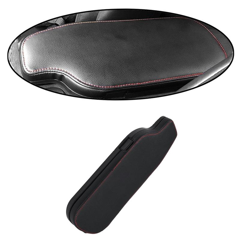 Armrest Latch Cover Leather Center Console Armrest Lid Cover Cap for Toyota 86 Subaru BRZ 2013-2018 Left Hand Drive