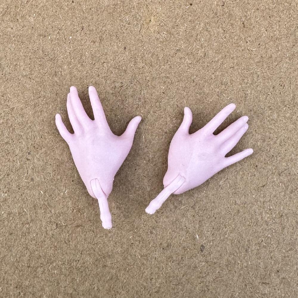 1/6 Original Monster Doll Replacement Hands And Arms White Brown Beige Green Blue Skin Tone Toys DIY Accessories