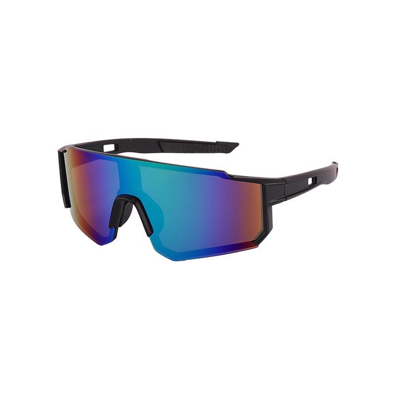 Neue Radbrille Outdoor-Sport-Sonnenbrille Herren und Damen gleich Mountainbike-Sonnenbrille 9824