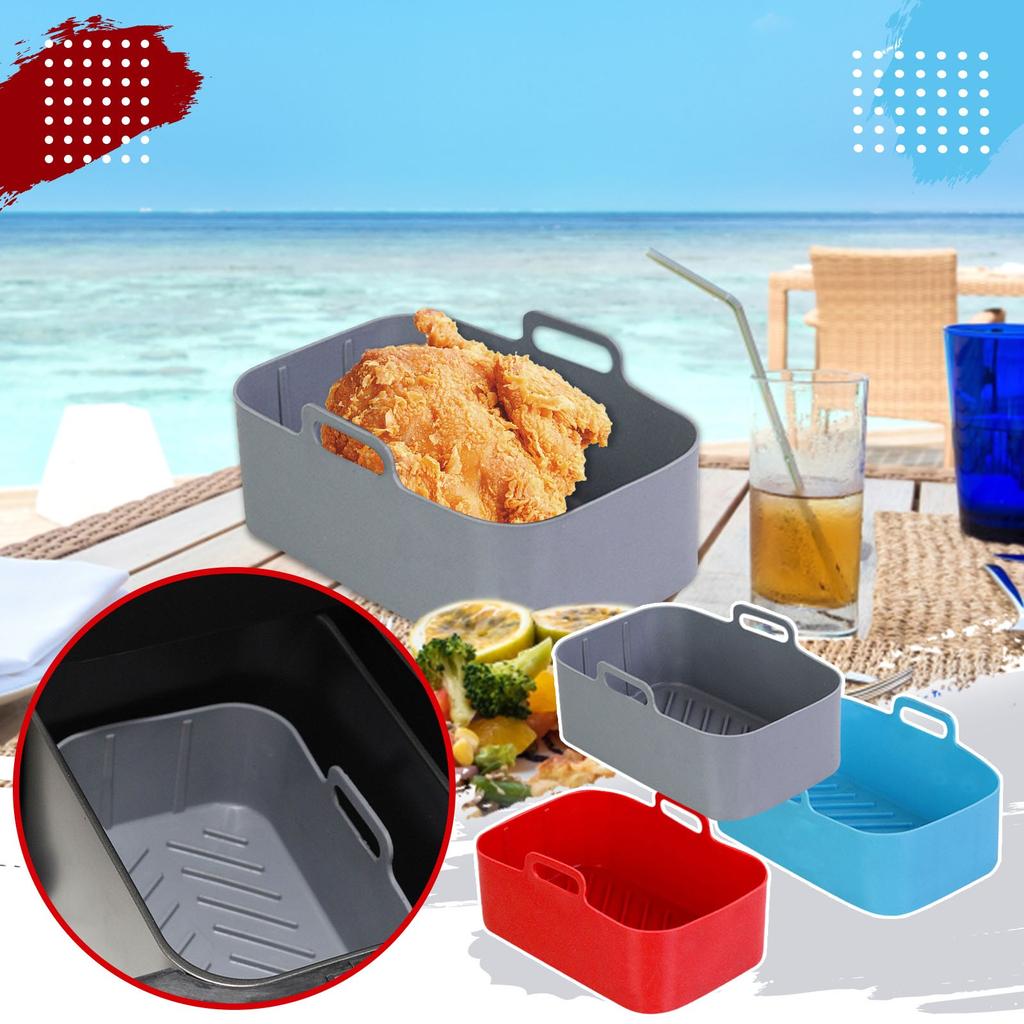  Fryer Silicone Pot  Fryers Oven Accessories Replacement For Paper Liners