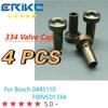 4PCS 334 Valve Caps F00VC01334 Common Rail Injector Control Valve Bonnet 334 Valve Head for Bosch 0445110 F00VC01334