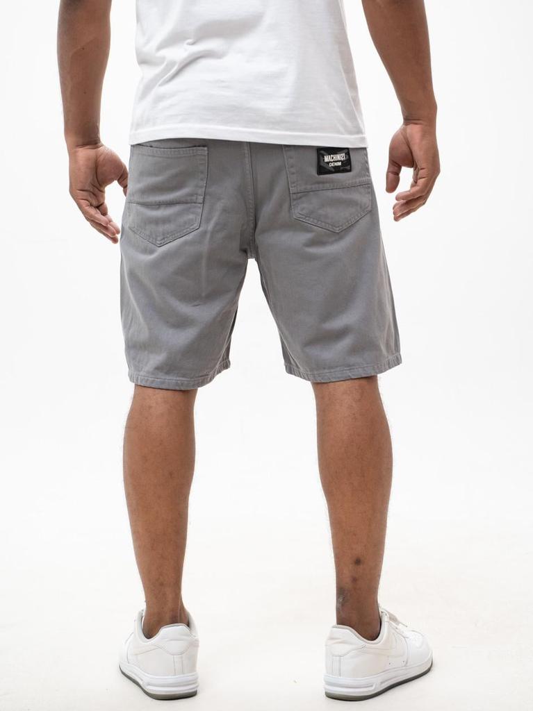 Men's Gray MyStars Washing Basic Jeans Shorts 29