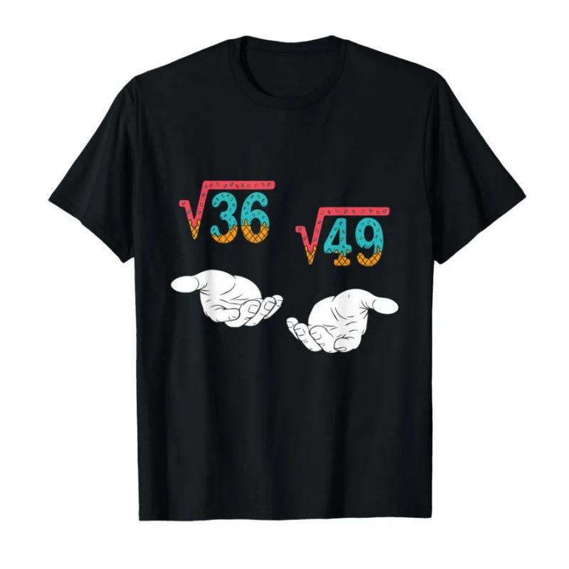 Unisex Square Root 36 49 Meme 67 Ice Cream S