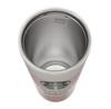 Starbucks Gelato Pique Border Stainless Steel Togo Bottle, Soft Pink, 473ml
