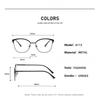 Fashion Metal-Frame Plain Glasses Women's INS Style High-Definition Blue-Light-Blocking Glasses Men's Goggles Eye Protection