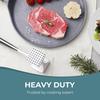 Fleischklopferhammer mit bequemem Griff, doppelseitiger Hammer für die Küche, robuster Stampfer zum Zartmachen von Steak, Rindfleisch und Fisch