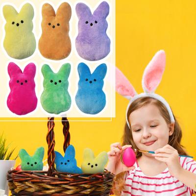 Creative Novel  Plush Bunny Toy For Dogs Kids Interactive  Easter Gift 1pc