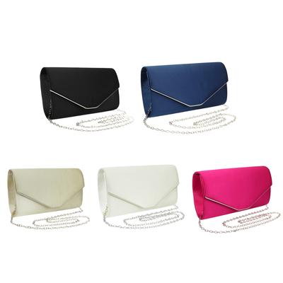 Women Evening Bag Formal Lady Purse Elegant Party Banquet Wedding Clutches Bags Handbag Female Shoulder Bag with Chain