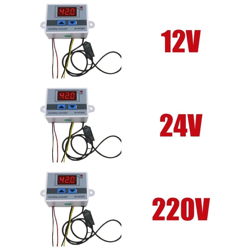 12V/24V/220V Humidity Controller Humidity Sensors Humidity Control Switches Hygrometer Switches Controller 0~99%RH