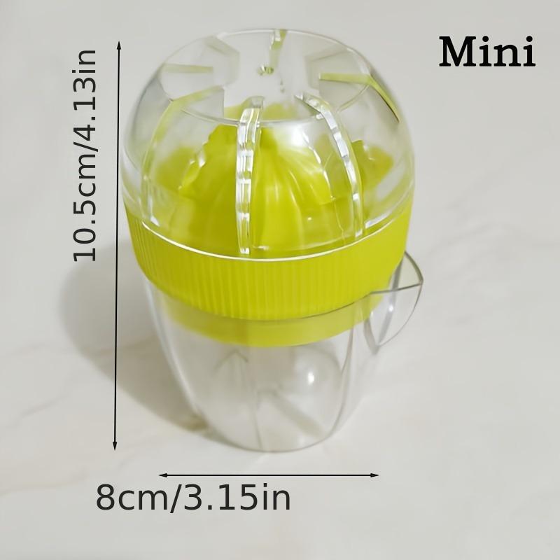 

Portable Manual Citrus Juicer with Measurement Markings - Easy Squeeze for Oranges, Lemons & Pomegranates, Lemon Juice Squeezer зелёный
