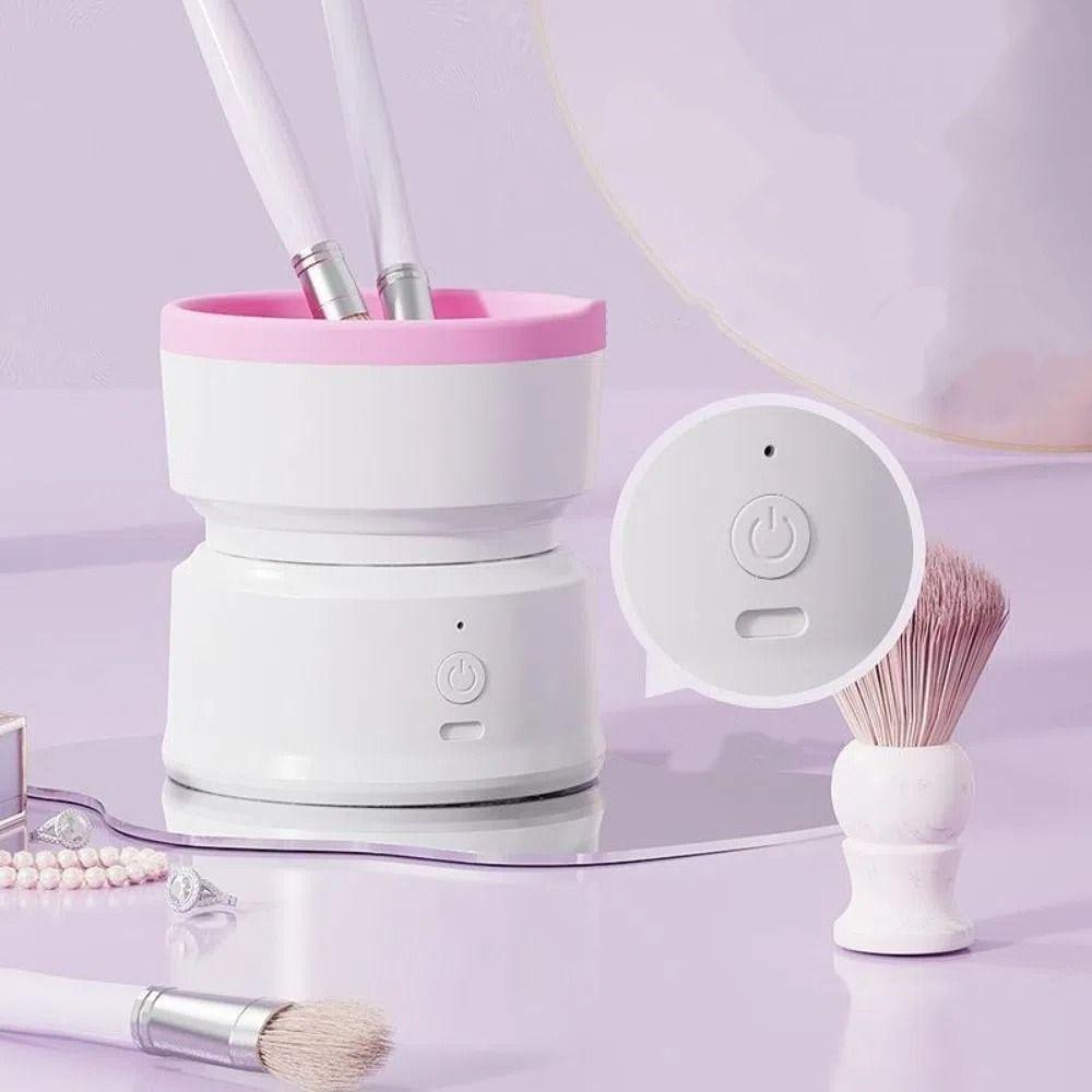 Portable Makeup Brush Cleaner Machine USB Brush Scrubber Lazy Cleaning Brush Tool  Beauty Tool