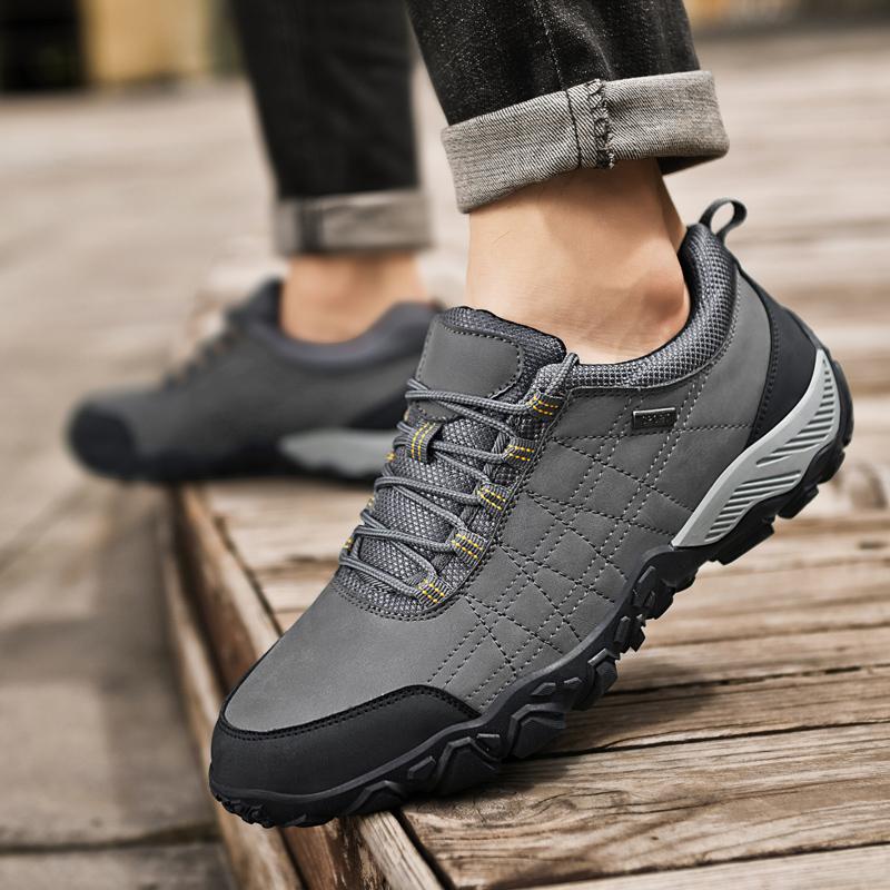Spring and Autumn Men's Shoes Genuine Leather Men Sports Shoes Casual Shoes Brand Outdoor Comfort Flat Shoes Fashion Men's Shoes