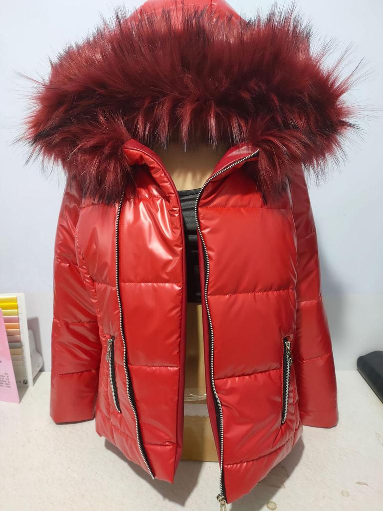 European & American Women's Autumn/Winter Short Cotton Down Jacket X6303