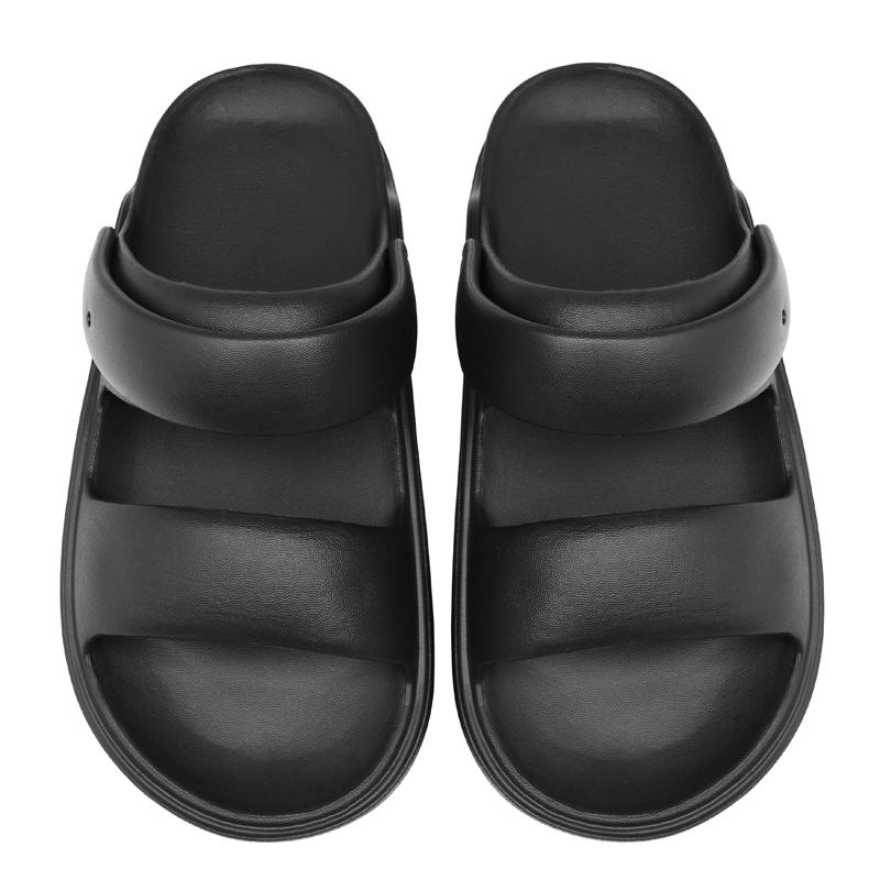 Fashion Summer Women Sandals Couple Home Slippers Non Slip Breathability Thick Sole Home Womens Shoes Outdoor Soft Sole Sandals