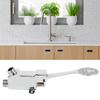G1/2 Thread Floor Mount Foot Pedal Valve for Hospital Laboratory Factory Water Faucet