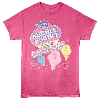 Dubble Bubble Zuckerwatte Kaugummikugeln Herren T-Shirt