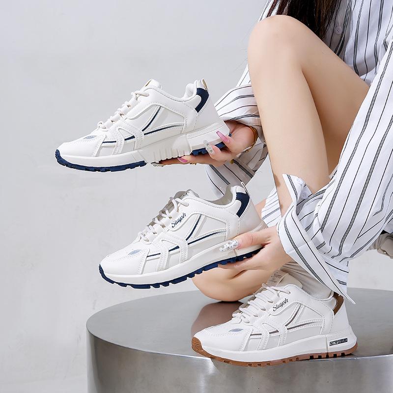 Ins Korean Version of Forrest Gump Shoes Women's 2025 Spring New Student Running Sports Shoes Casual Dad Shoes Street Shot 5099