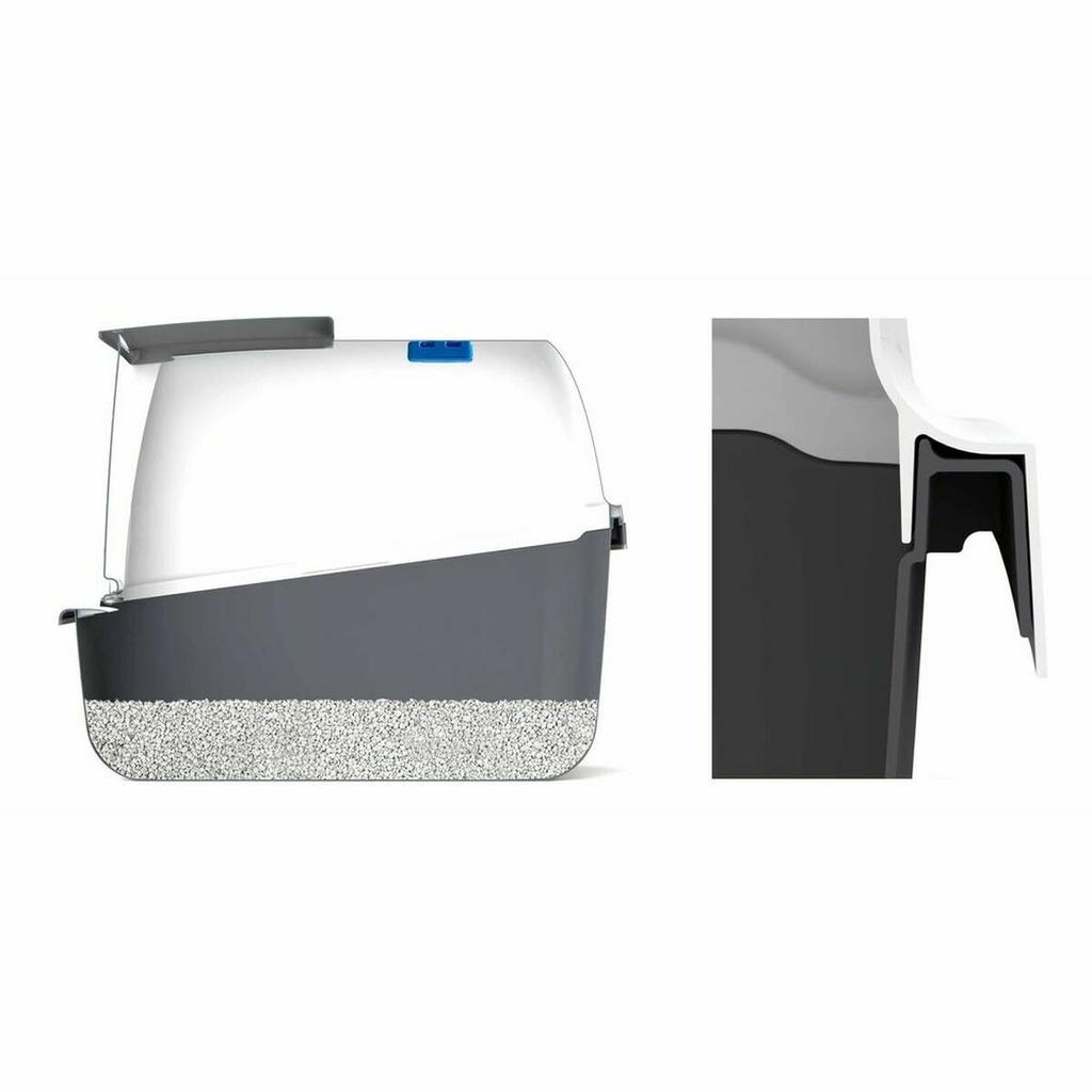 Cat Litter Box Catit Grey Detachable lid