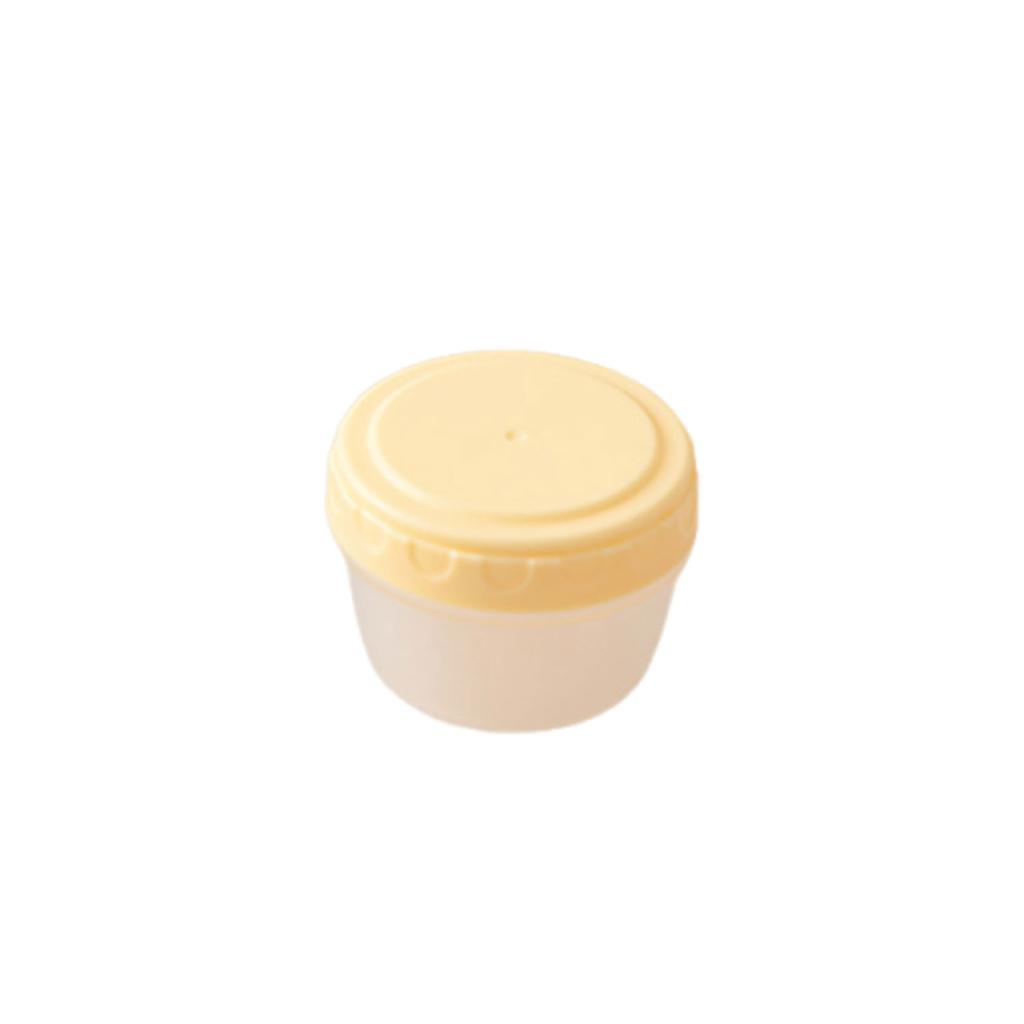 1-6 Pack 2.7 OZ Salad Dressing Container to Go with lids Tiny Condiment Containers Small Sauce Containers for Lunch Box