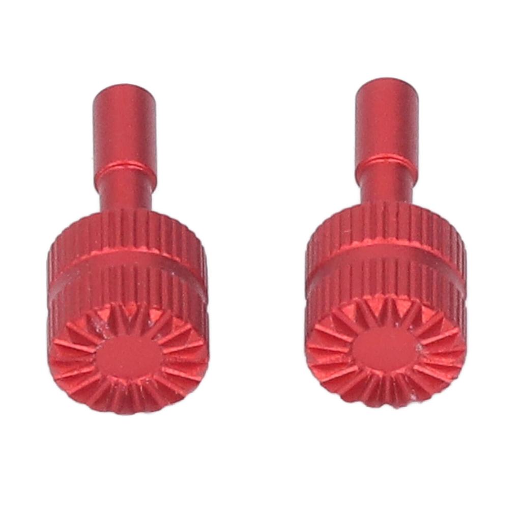 2PCS RC Joystick Aluminium Alloy Detachable Remote Control Thumb Rocker for Mini3 Pro Red
