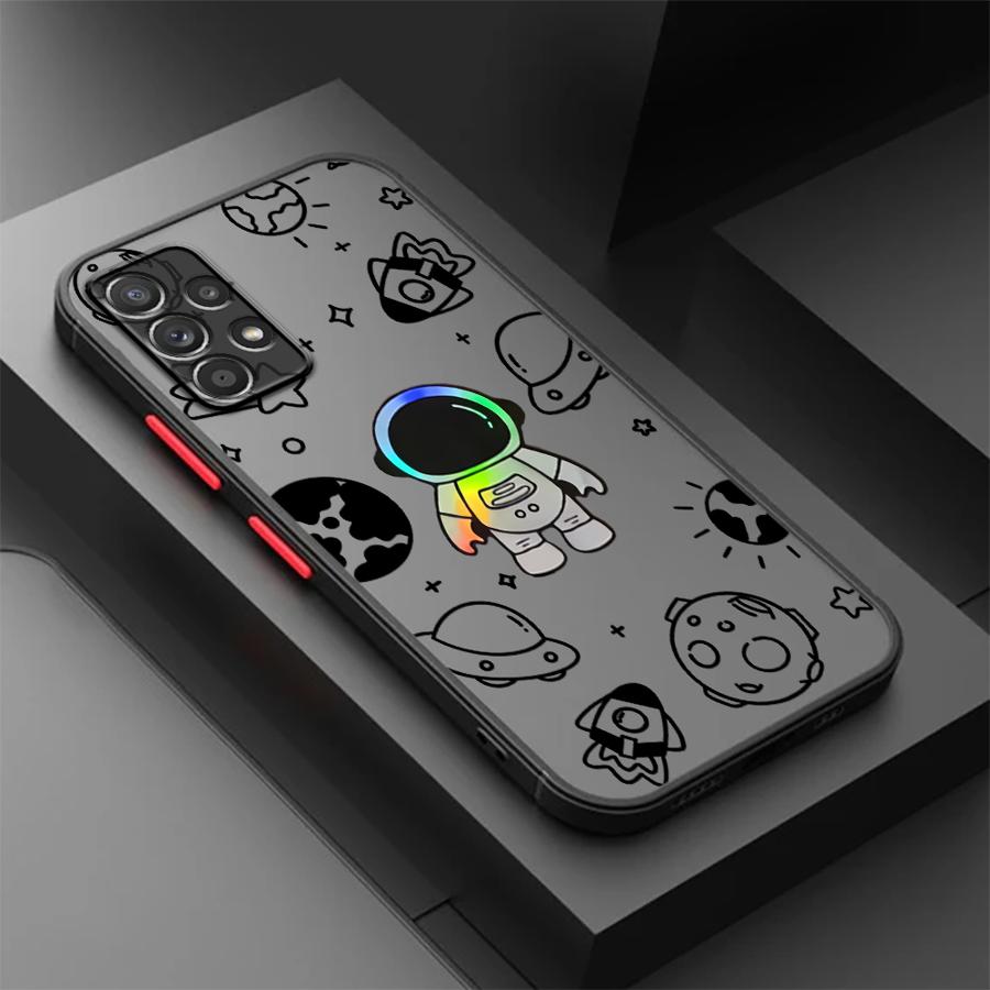 

Case for Samsung Galaxy A53 A16 A15 A54 A73 A33 A56 A55 A14 A23 A34 A36 A17 A52 A52S A72 A35 Phone Cover Astronaut Galaxy A14