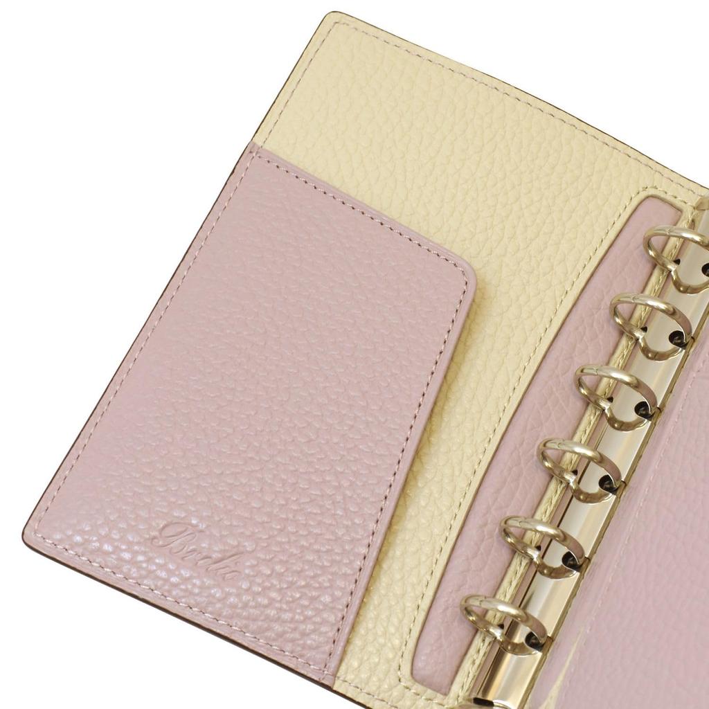 Brelio System Planner Mini 6 Morbido Belt with 15mm Ring, Pink Gardenia, 751 64