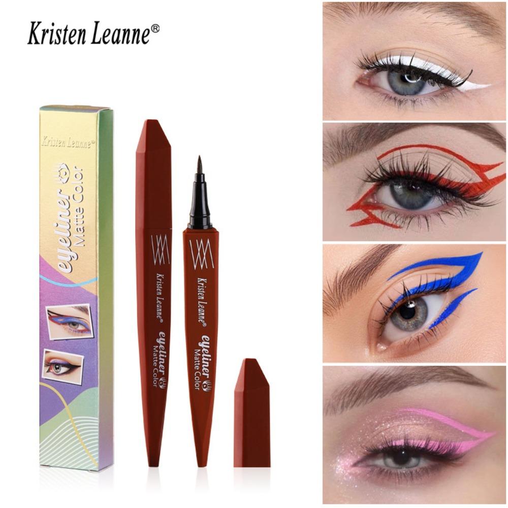 KRISTEN LEANNE Ultra -fine Pen Core Is Matte, Dry and Not Easy To Faint Color Eyeliner Pen