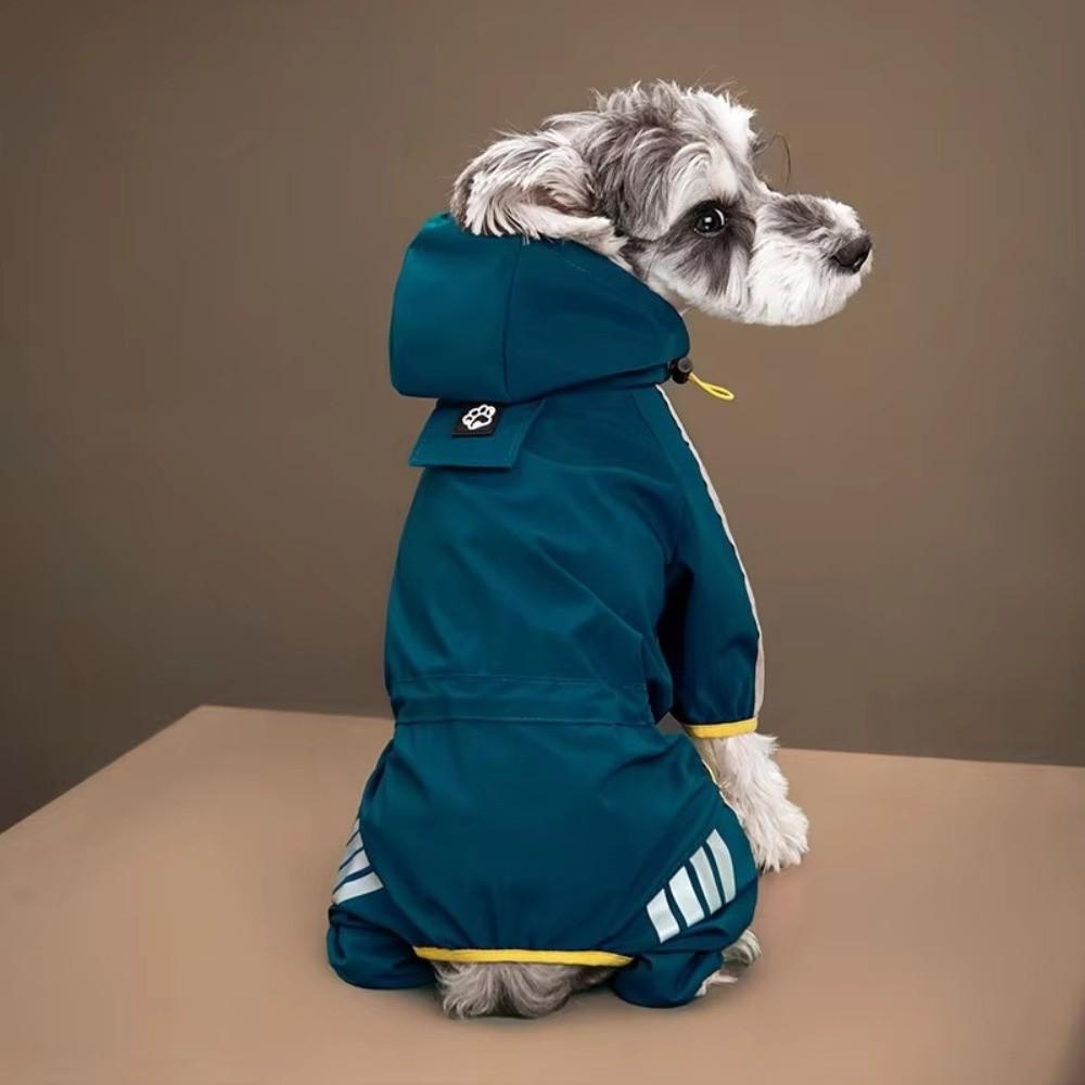 Waterproof Pet Raincoats Lightweight Jumpsuit Raincoat Dogs Overalls  for Small Medium Dogs