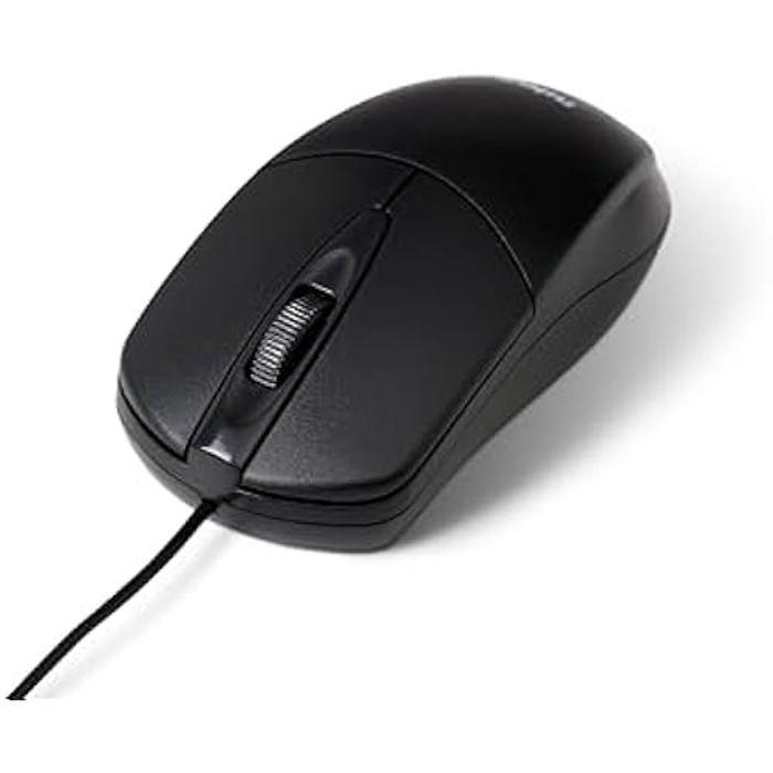 Myš - NILOX - MOUSB1011 - Drátová - 3 programovatelná tlačítka - 1200 DPI