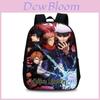 Jujutsu Kaisen Backpack With Polyester Material And Spacious Design For Students And Daily Use