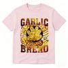 Garlic Bread Funny Meme Graphic Tshirts Unisex Unisex Fashion Cotton Tshirt Harajuku Short Sleeve Oversized T Shirts Streetwear