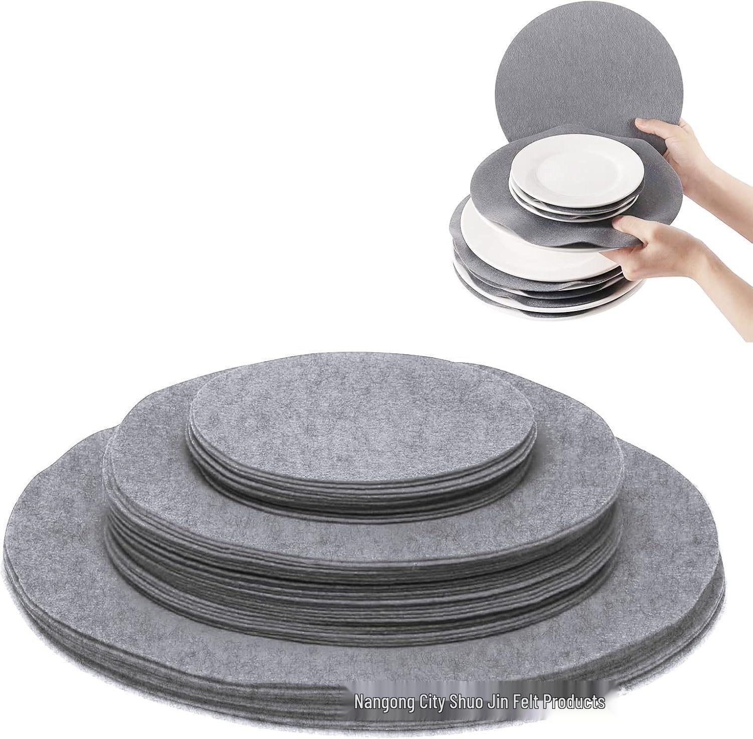 

Felt Coaster & Pot Mat: Cuttable Scratch Protection Pad for Kitchenware