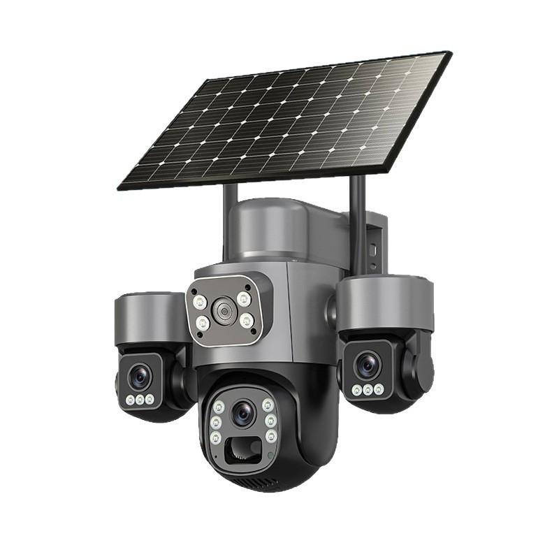 V380 Solar PTZ Wireless HD 360° Pan-Tilt Remote Monitoring Camera