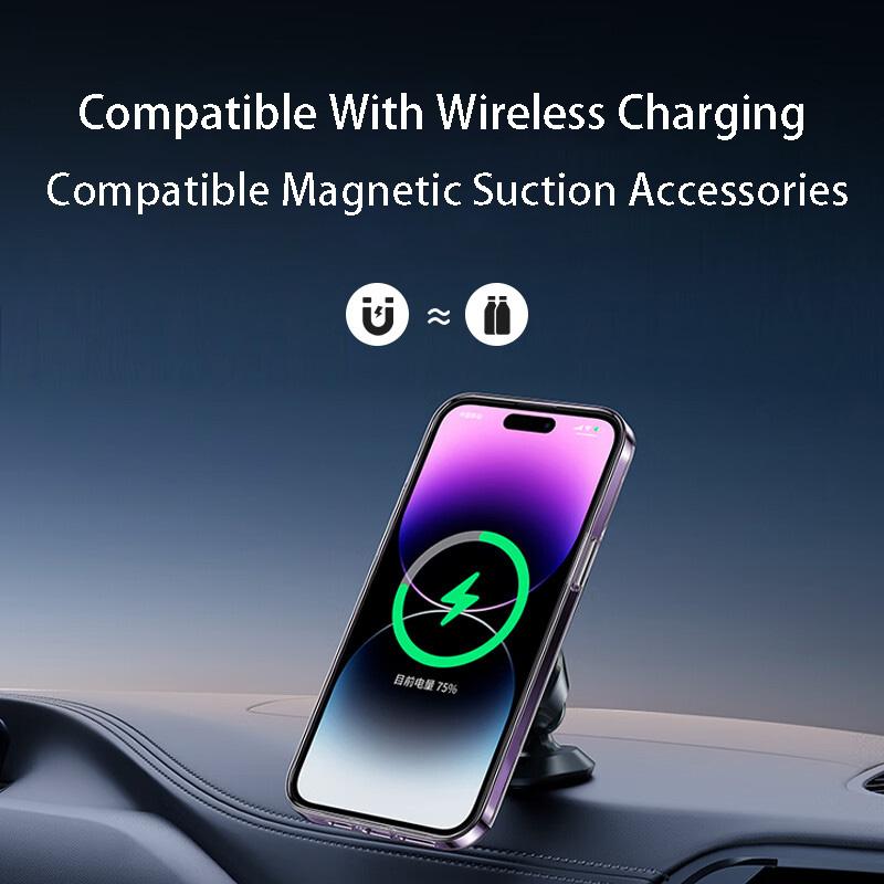 Clear Phone Case For iPhone 15 13 12 11 14 Pro Max For Magsafe Magnetic Wireless Charging Case XR XS Max Cover Protective Shell