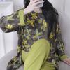 Cotton and silk pajamas women's spring, autumn and summer cotton and silk high-end sense new Chinese style national style can be worn outside holiday