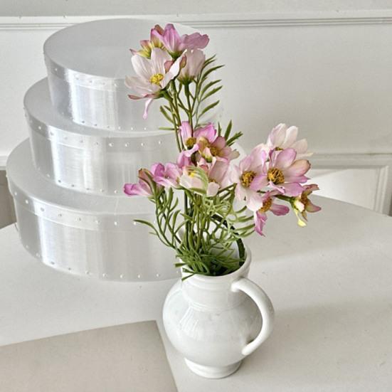 Artificial Spring Flowers Realistic Faux Wildflowers with Stem Colorful Floral Bouquet for Vase Indoor