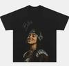 T-shirt Nuova Grafica Ritratto Billie Eilish Y2k Cotone Unisex Abbigliamento T-shirt Donna Carina Vintage Bootleg Estate 2026 T-shirt