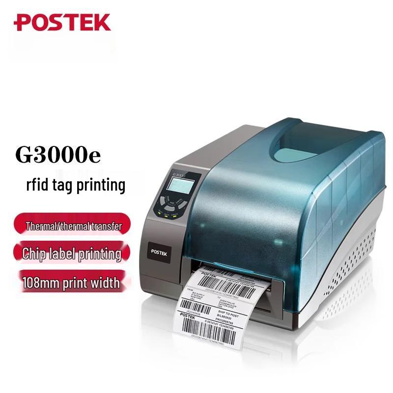 POSTEK G3000E Industrial Thermal Transfer Label Printer with RFID Module