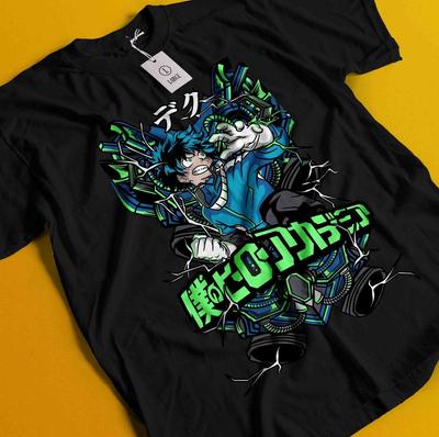 Deku T-Shirt My Hero Academia Bakugo Katsuki T-Shirt Anime Midoriya Dabi Shoto T-Shirt