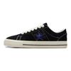 Quartersnacks x Converse One Star Pro Low Preto Tênis Masculinos Egret Hiper-Azul A09555C