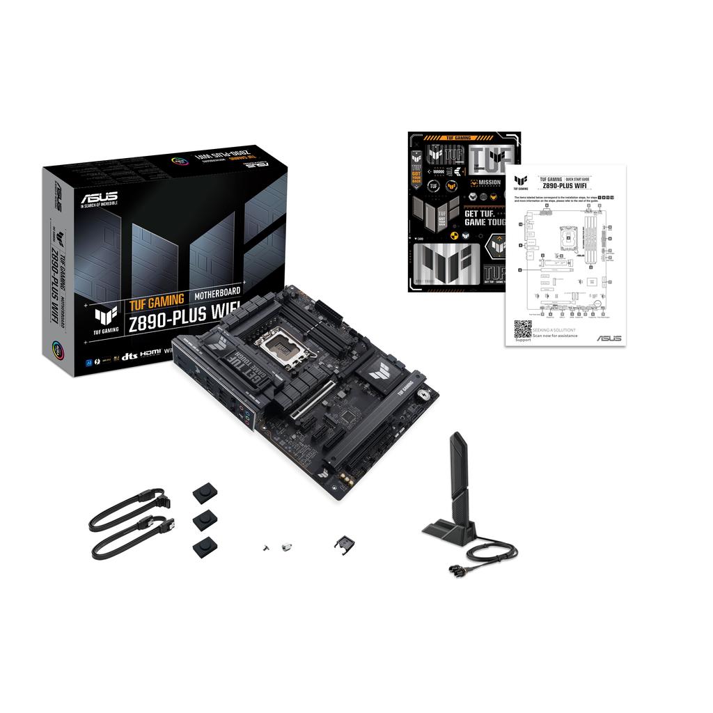 Płyta Asus TUF GAMING Z890-PLUS WIFI /Z890/DDR5/SATA3/M.2/USB4/WiFi/BT/PCIe5.0/s.1851/ATX