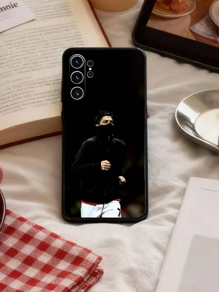 Player H-Ronaldo C-CR7 Phone Case For Samsung S26,S25,S24,S23,S22,S21,S20,Plus,Fe,Lite,Others Black Cover Samsung S25Plus