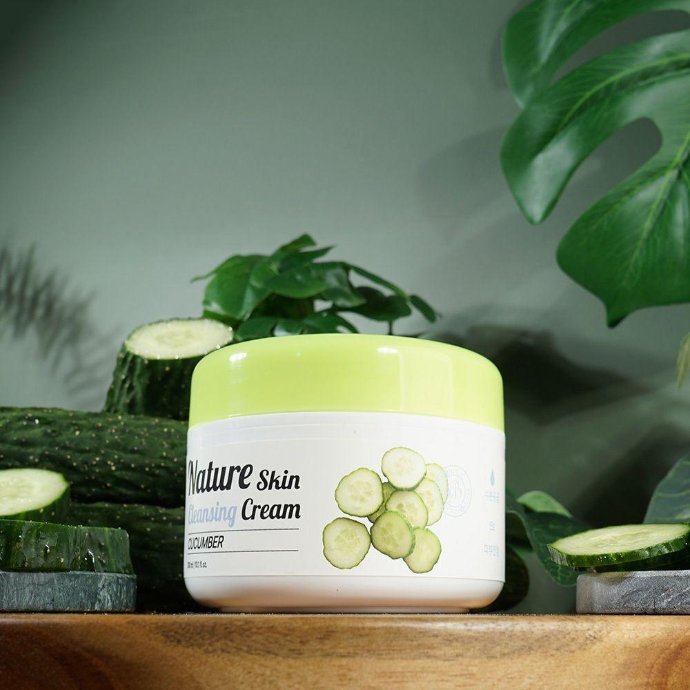Cucumber Extract CFUWBZXN Makeup Cleansing Cream 300ml