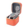 Portable Jewelry Case Portable Single Watch Storage Box with Zipper Closure Stylish Watch Travel Holder for Men Women