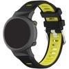 Silicone Strap for Garmin Swim 2 Watch Band for Garmin Forerunner 45 45s Replace Band Bracelet Two Tone Belt, Metal Connectors