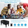 Foosball Table Cover Outdoor Waterproof,Heavy Duty 420D Soccer Table Cover,Game Table Cover with Windproof Buckle,Air Vent,4 Reflective Strip